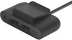 Belkin BoostCharge 4-Port-USB-C Adapter schwarz