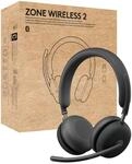 Logitech Zone Wireless 2 UC Headset - On-Ear