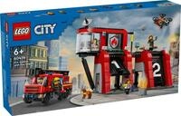 LEGO&reg; City 60414 Feuerwehrstation mit Drehleiterfahrzeug