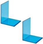 MAUL Buchst&uuml;tzen 10,0 x 10,0 x 13,0 cm neon blau