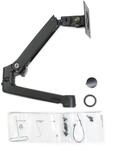 Ergotron Zusatzarm inkl. Ringsatz f&uuml;r LX Monitor Arm in Schwarz