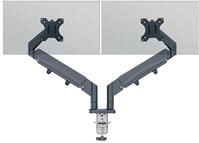 LEITZ Monitor-Halterung Dual dunkelgrau
