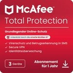 McAfee Total Protection - Abonnement-Lizenz (1 Jahr) - 3 Ger&auml;te - Download - Win,