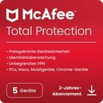 McAfee Total Protection - Abonnement-Lizenz (2 Jahre) - 5 Ger&auml;te - Download -...
