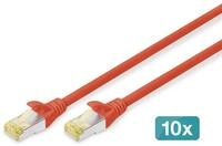 Digitus CAT 6A S/FTP Patchkabel, 10 St&uuml;ck