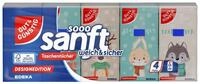 GUT&G&Uuml;NSTIG Taschent&uuml;cher 4-lagig