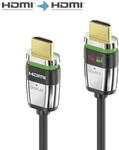 FiberX Serie - HDMI 8K ULS Glasfaser Extender Kabel - 20m - LSZH