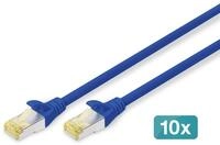 Digitus CAT 6A S/FTP Patchkabel, 10 St&uuml;ck