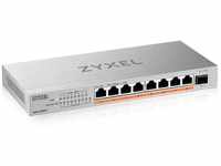 Zyxel Switch 9-Port MultiGig 8x 2.5G + 1x 10G SFP+ L2 unmanaged 8x PoE++ 100W