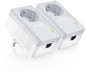 TP-LINK TL-PA4010PKIT AV500 Powerline Starterkit mit Frontsteckdose