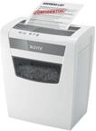 LEITZ IQ Home Office S Aktenvernichter mit Partikelschnitt bis 8 Blatt wei&szlig;