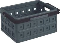 helit Klappbox the flap-line 24,0 l - 44,0 x 31,5 x 21,0 cm anthrazit