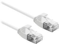 Roline Patch-Kabel RJ-45 (M) zu RJ-45 (M) 15 cm UTP CAT 6a wei&szlig; (21.15.0978)