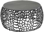 WOHNLING WL6.695 Couchtisch Schwarz 66 cm x 66 cm x 30 cm