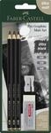 FABER-CASTELL Bleistift-Set Pitt Graphite