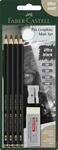 FABER-CASTELL Bleistift-Set Pitt Graphite