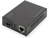 Digitus Gigabit PoE Medienkonverter, RJ45 / SFP, PSE