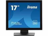 Iiyama T1732MSC-B1S, Iiyama ProLite T1732MSC-B1S Touch-Monitor 43cm (17 ") schwarz