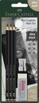 FABER-CASTELL Bleistift-Set Pitt Graphite