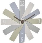 TFA&reg; Wanduhr 60.3020 CLOCK IN THE BOX hellgrau