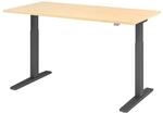 HAMMERBACHER VXMKA16/3/G elektrisch h&ouml;henverstellbarer Schreibtisch 70,0 - 120,0 cm