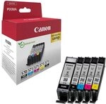 Canon Original PGI-570 + CLI-571 Druckerpatronen - Multipack 1 x schwarz / 1 x farbig