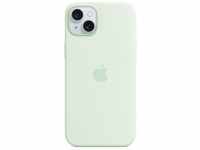 Apple iPhone 15 Plus Silikon Case mit MagSafe - Hellgrün