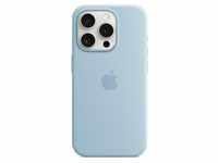 Apple iPhone 15 Pro Silikon Case mit MagSafe - Hellblau