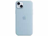 Apple iPhone 15 Plus Silikon Case mit MagSafe - Hellblau