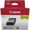 Canon Original PGI-580 + CL-581 Druckerpatronen Multipack - 1 x schwarz / je 1 x CMY