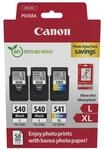 Canon Original PG-540L + CL-541XL Druckerpatronen Valuepack - 2 x schwarz / 1 x