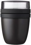 MEPAL Speisebeh&auml;lter Ellipse nordic black 0,5 + 0,2 l