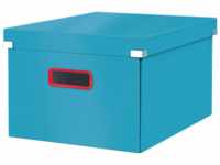LEITZ 53480061, LEITZ Aufbewahrungsboxen Click&Store Cosy Mittel blau 18,5 l - 28,1 x