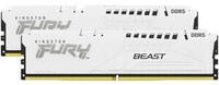 Kingston FURY&trade; Beast DDR5 Speicher 32GB 6400MT/s CL32 DIMM (2er-Kit) Wei&szlig; EXPO