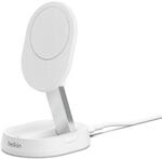 Belkin BoostCharge Pro 15 W Ladestation mit Qi2, wei&szlig;