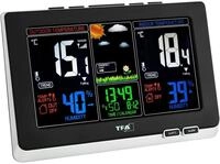 TFA&reg; SPRING 35.1129.01 Wetterstation schwarz