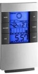 TFA&reg; 35.1087 Wetterstation silber, schwarz