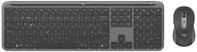 Logitech Tastatur-Maus-Set kabellos Logitech MK950 for Business sw grafit