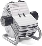 DURABLE Telefon-/Adress-Rollkartei silbergrau, f&uuml;r 500 Adress,- Telefonkarten