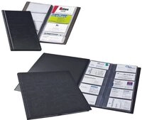 DURABLE Visitenkartenmappe schwarz