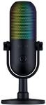 Razer Seiren V3 Chroma RGB-USB-Mikrofon mit Tap-to-Mute, schwarz
