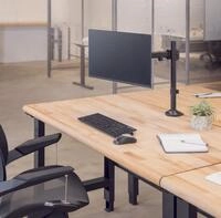 Fellowes Monitor-Halterung Reflex Single schwarz