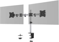 DURABLE Monitor-Halterung Select Dual silber