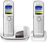 Panasonic Schnurloses Telefon-Set mit Anrufbeantworter KX-TGJ322GW wei&szlig;