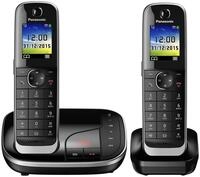 Panasonic Schnurloses Telefon-Set mit Anrufbeantworter KX-TGJ322GB schwarz