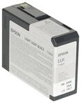 Epson Original T5809 Druckerpatrone schwarz hell hell 80ml (C13T580900)