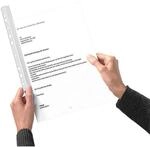 Expro Klemmschienen mit Abheftleiste transparent DIN A4 30 Blatt