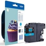 Brother Original LC-123C Druckerpatrone cyan 600 Seiten (LC123C)