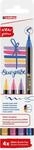 edding 1340 glitzer Brush-Pens Mehrfarbig 1.0 - 6.0 mm
