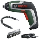 BOSCH Home & Garden IXO 7 Flexi Set Akku-Schrauber-Set 3,6 V, mit 1 Akku